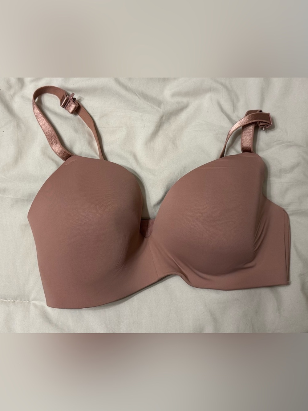 Seamless Molded T-Shirt Bra - Dusty Rose